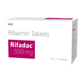 Rifadac 550mg Tablet Rifaximin