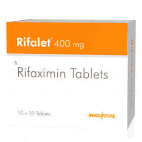 Rifaximin 400mg Tablet Rifalet