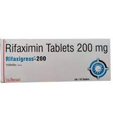 Rifaximin 200mg Tablet Rifaxigress