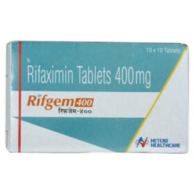 Rifaximin 400mg Tablet Rifgem