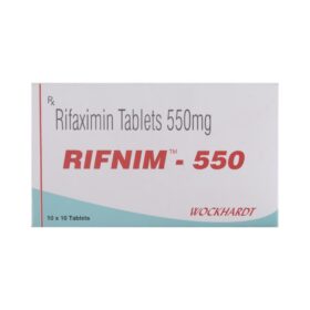 Rifaximin 550mg Tablet Rifnim