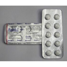 Risperidone 1mg Riscon 1 Tablet
