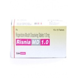 Risperidone 1mg Risnia MD 1.0 Tablet