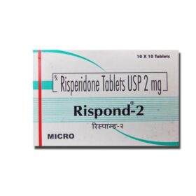 Risperidone 2mg Rispond 2 Tablet