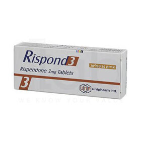 Risperidone 3mg Rispond 3 Tablet