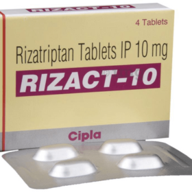 Rizact 10mg Tablet Rizatriptan