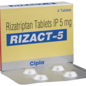 Rizatriptan 5mg Tablet Rizact