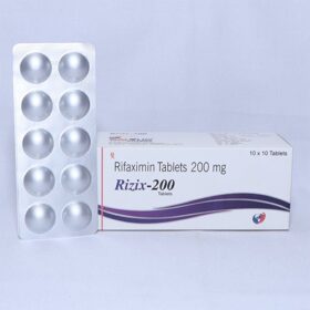 Rizix 200mg Tablet Rifaximin