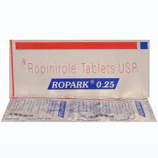 Ropinirole 0.25mg Tablet Ropark