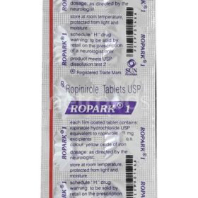 Ropinirole 1mg Tablet Ropark