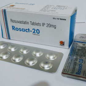 Rosact 20mg Tablet Rosuvastatin