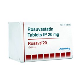 Rosuvastatin 20mg Tablet Rosave