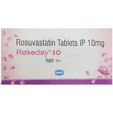Roseday 10mg Tablet Rosuvastatin