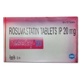 Roseday 20mg Tablet Rosuvastatin