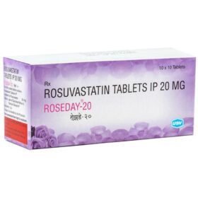 Rosuvastatin 20mg Tablet Roseday