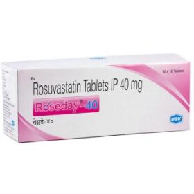 Rosuvastatin 40mg Tablet Roseday