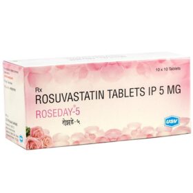 Rosuvastatin 5mg Tablet Roseday