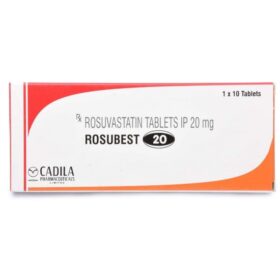 Rosuvastatin 20mg Tablet Rosubest