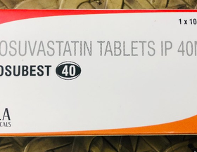 Rosuvastatin 40mg Tablet Rosubest