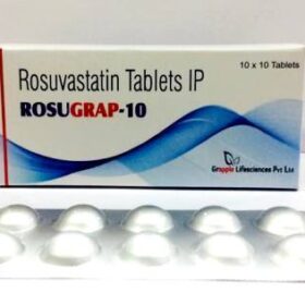 Rosugrap 10mg Tablet Rosuvastatin