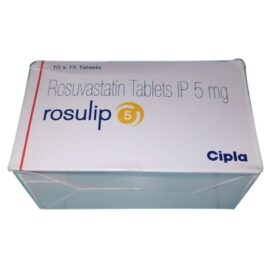 Rosuvastatin 5mg Tablet Rosulip