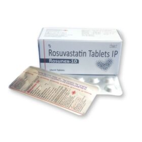 Rosunex  10mg Tablet Rosuvastatin