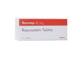Rosuvastatin 40mg Tablet Rosutop