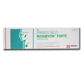 Spiramycin 3MIU Tablet Rovamycin