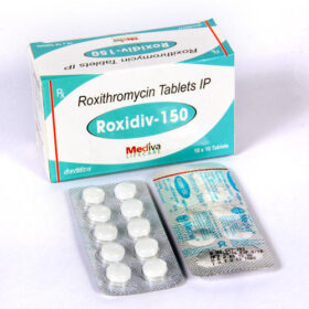 Roxithromycin 150mg Tablet Roxdiv