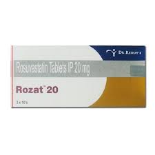 Rozat 20mg Tablet Rosuvastatin