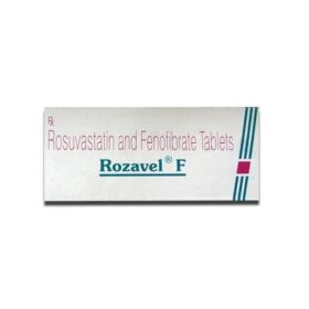 Fenofibrate+Rosuvastatin 160mg+10mg Rozavel-F Tablet