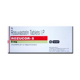 Rosuvastatin 5mg Tablet Rozucor