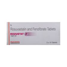 Fenofibrate+Rosuvastatin 67mg+5mg Rozustat-F 5 Tablet