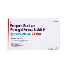 Metoprolol Succinate 25mg Tablet Seloken XL
