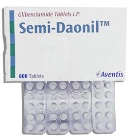 Glibenclamide 2.5mg Tablet Semi Daonil