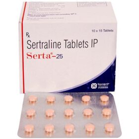 Serta 25mg Tablet Sertraline