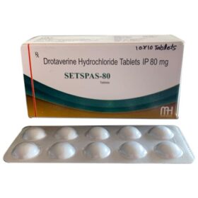 Setspas 80mg Tablet Drotaverine