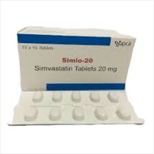 Simlo 20mg Tablet Simvastatin