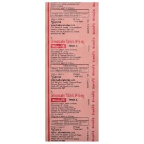 Simlo 5mg Tablet Simvastatin
