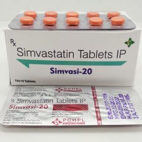 Simvastatin 20mg tablet Simvasi