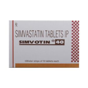 Simvotin 40mg Tablet Simvastatin