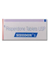 Risperidone 1mg Sizodon 1 Tablet