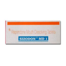 Risperidone 1mg Sizodon 1 MD Tablet