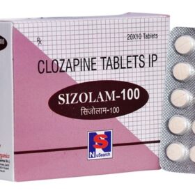 Clozapine 100mg Tablet Sizolam