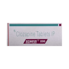 Clozapine 200mg Tablet Sizopin