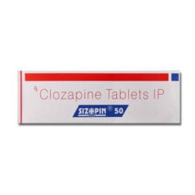 Clozapine 50mg Tablet Sizopin
