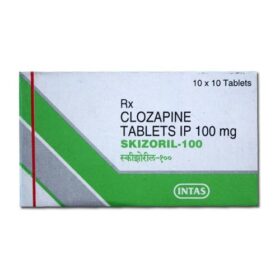 Skizoril 100mg tablet Clozapine