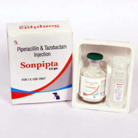 Piperacillin Tazobactum 4000mg+500mg Sonpipta 4.5g Injection