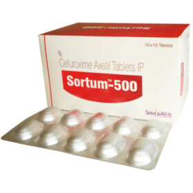 Sortum 500mg Tablet Cefuroxime