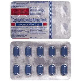 Cefalexin 375-Af Sporidex Capsule